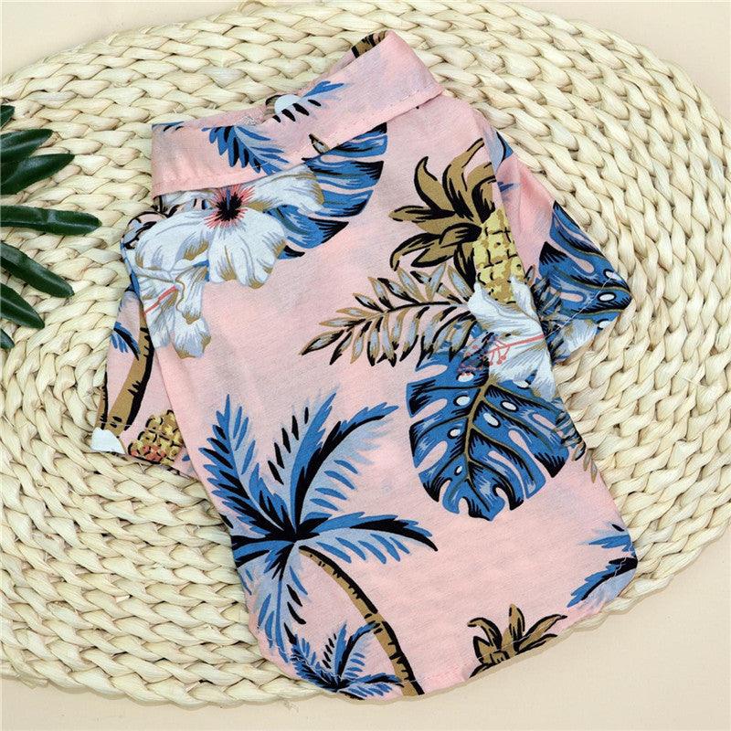 Hawaiian Paradise Pet Shirt: Stylish And Colorful Island Vibes For Your Furry Friend