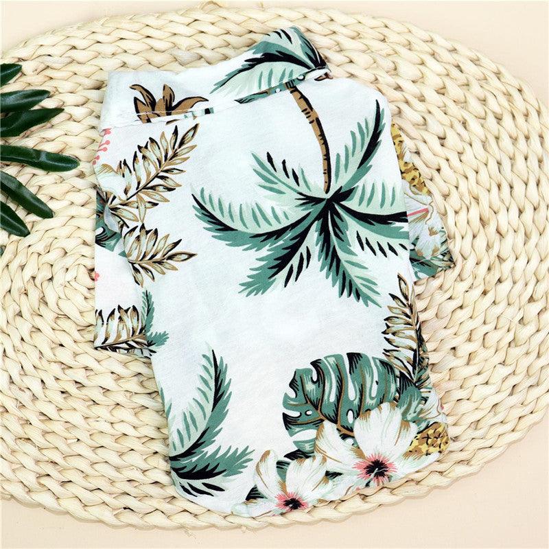Hawaiian Paradise Pet Shirt: Stylish And Colorful Island Vibes For Your Furry Friend