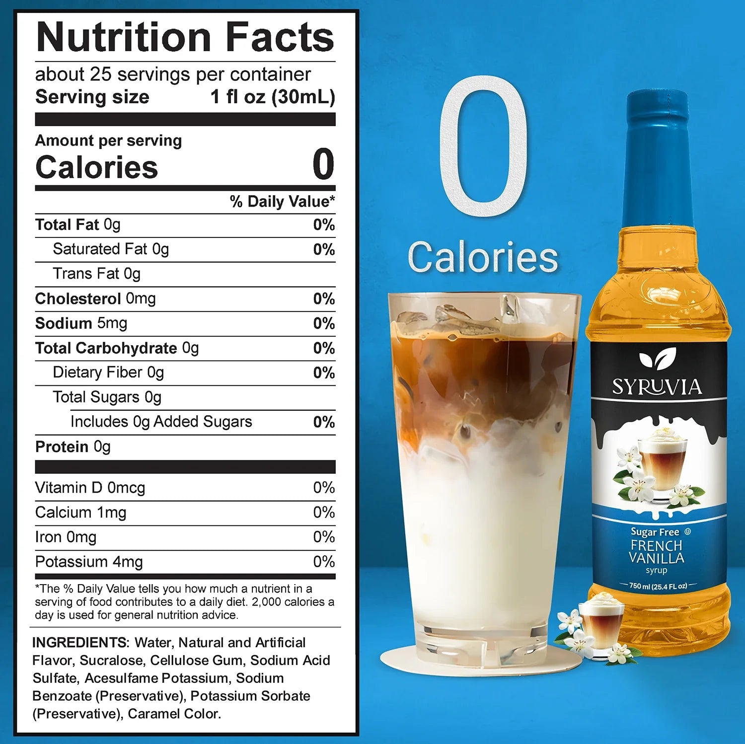 Sugar-Free French Vanilla Syrup